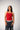 Ribbed Halter Neck [Red]
