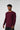 Ribbed Long Sleeve T-Shirt [Wine]