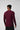 Ribbed Long Sleeve T-Shirt [Wine]